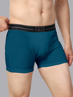 Faso Men's Cotton Outer Elastic Trunk (Pack of 2)