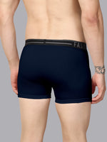 Faso Men's Cotton Outer Elastic Trunk (Pack of 2)