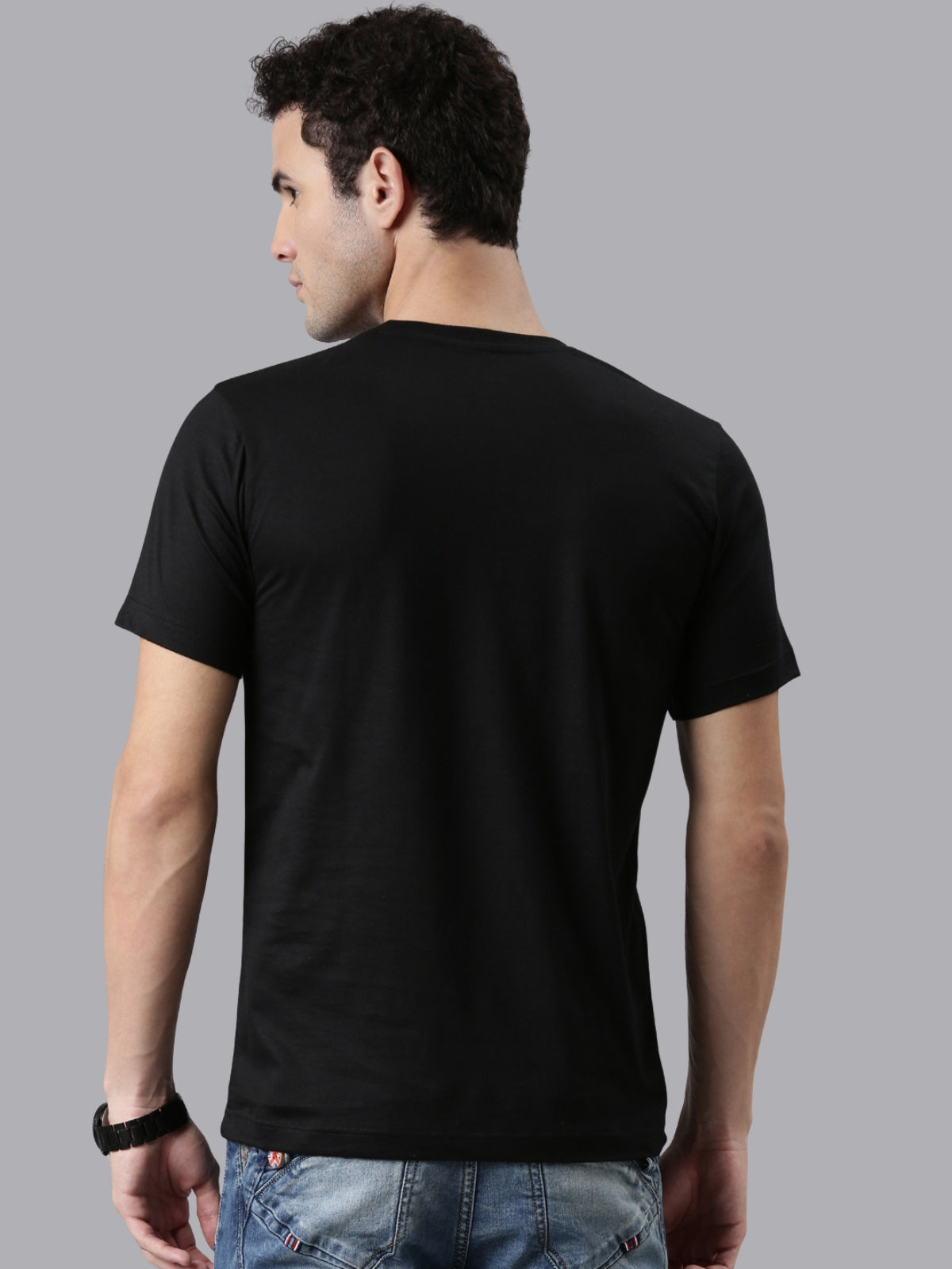 FASO Men’s Cotton Crew Neck Casual T-Shirt