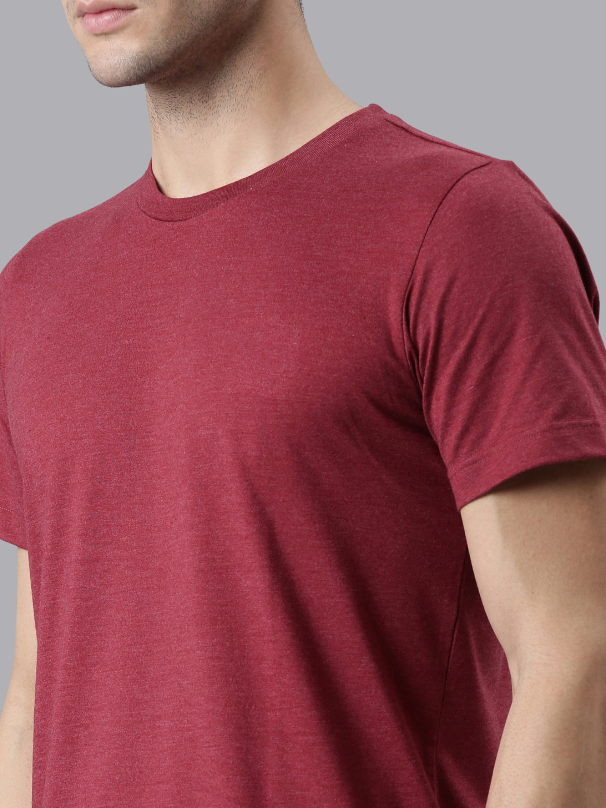 FASO Men’s Cotton Crew Neck Casual T-Shirt