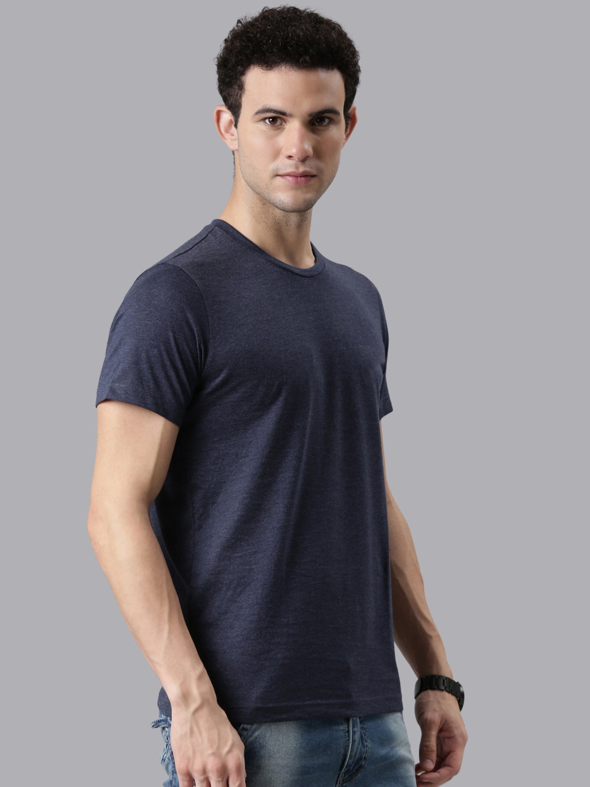 FASO Men’s Cotton Crew Neck Casual T-Shirt