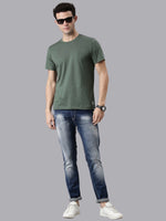 FASO Men’s Cotton Crew Neck Casual T-Shirt