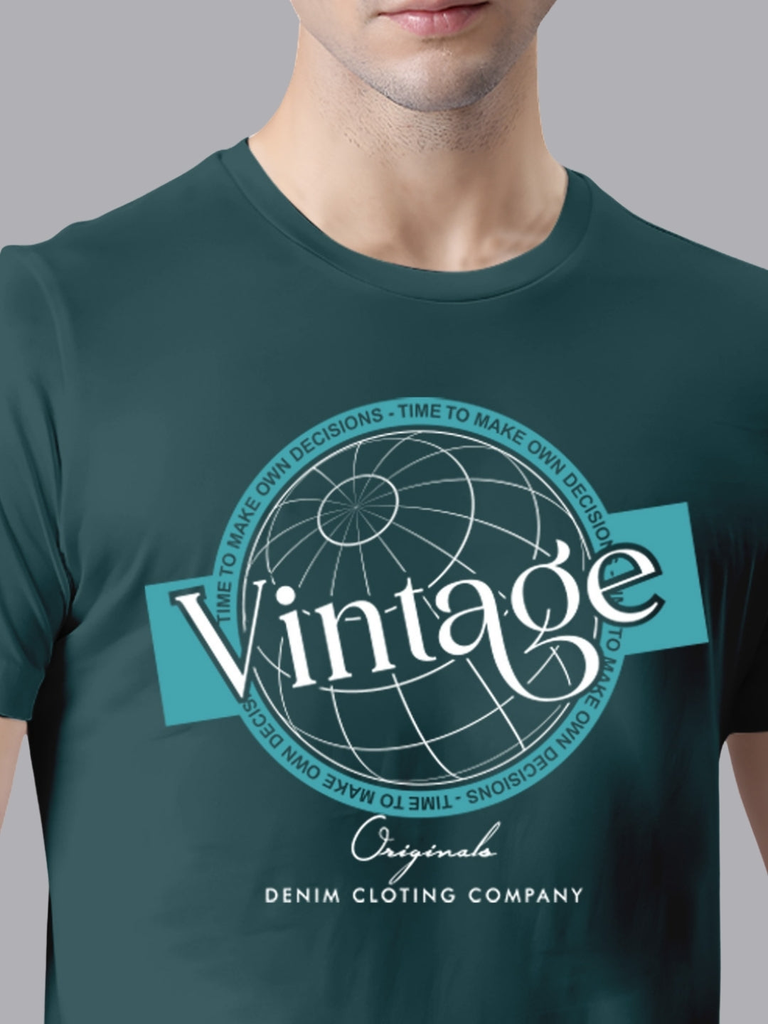FASO Men’s Premium Cotton Printed T-Shirt