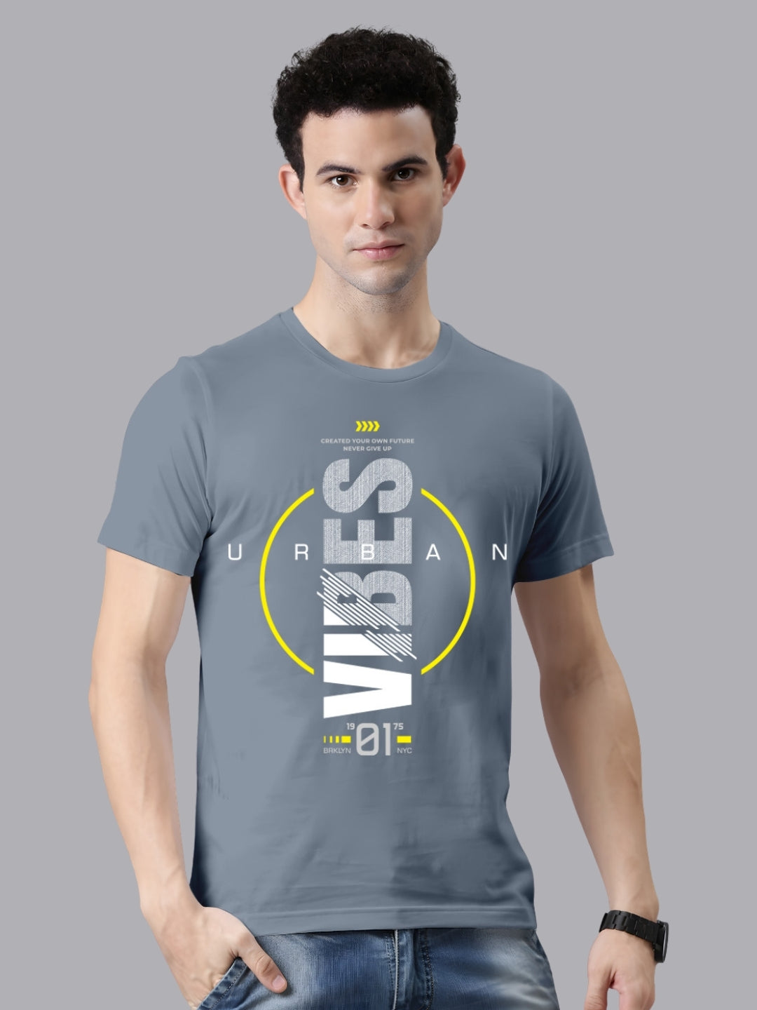 FASO Men’s Premium Cotton Printed T-Shirt