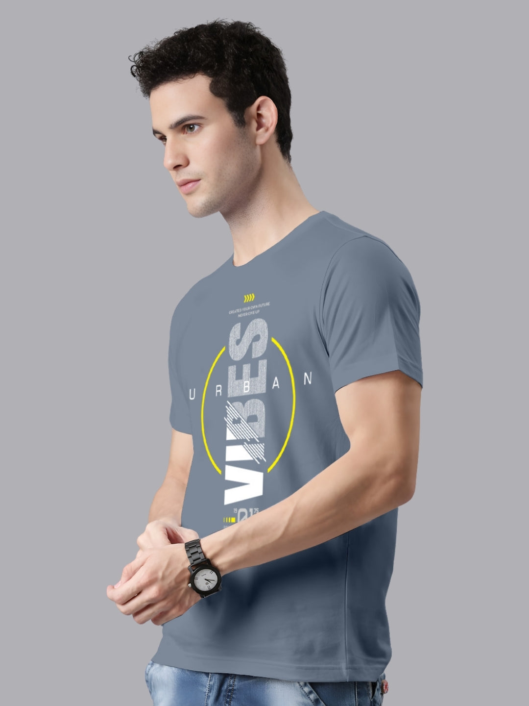 FASO Men’s Premium Cotton Printed T-Shirt