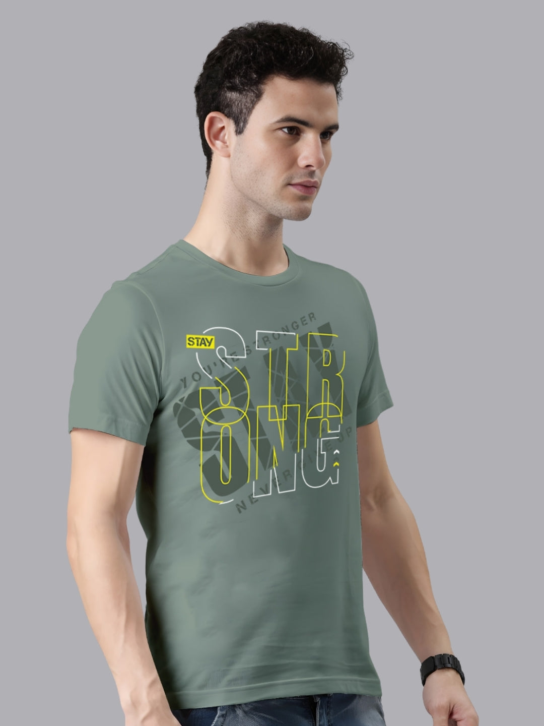 FASO Men’s Premium Cotton Printed T-Shirt