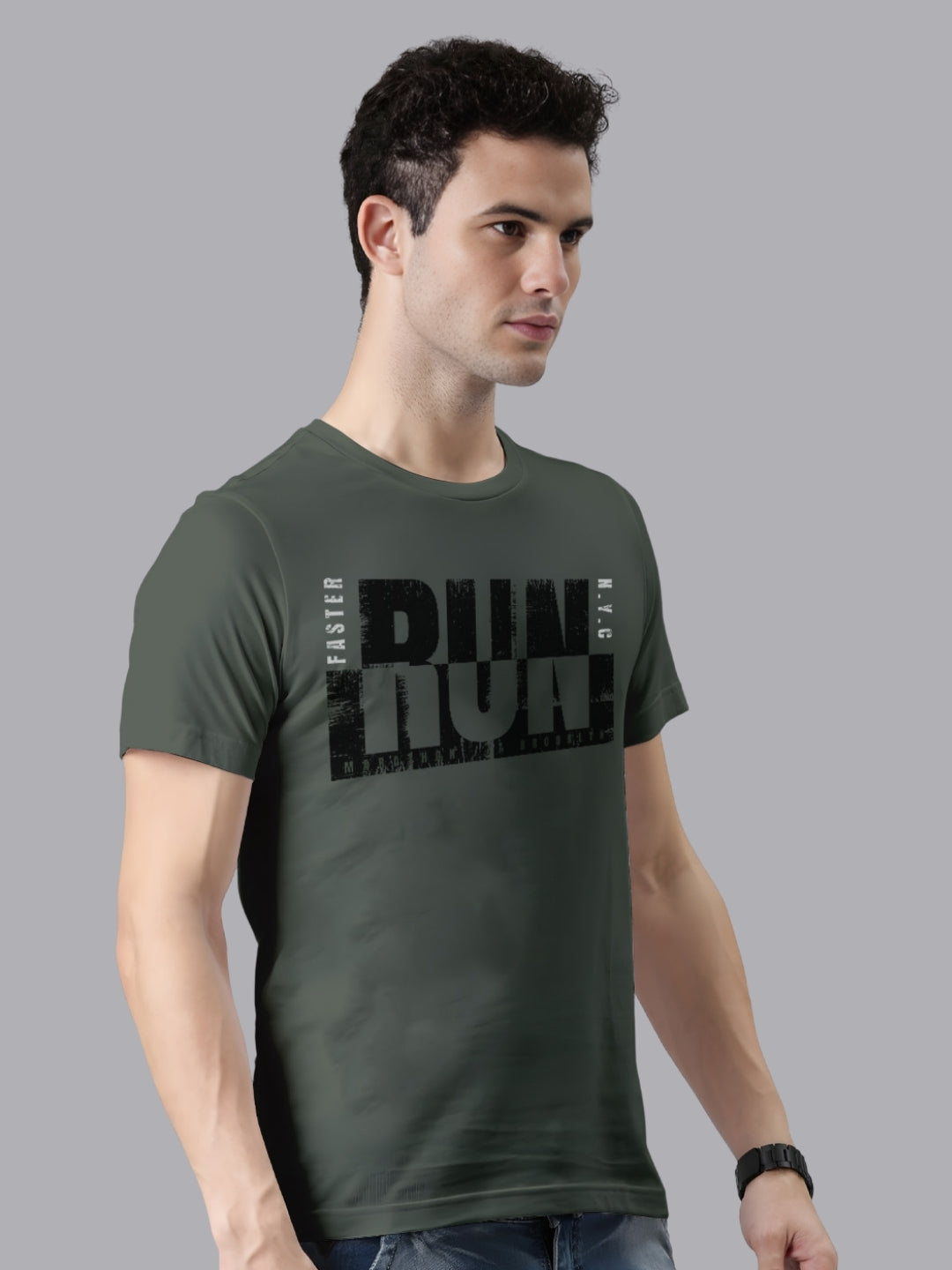 FASO Men’s Premium Cotton Printed T-Shirt