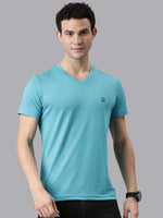 FASO Men’s Soft Cotton V-Neck T-Shirt