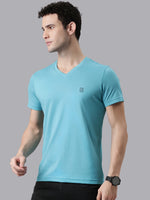 FASO Men’s Soft Cotton V-Neck T-Shirt