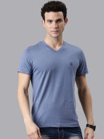 FASO Men’s Soft Cotton V-Neck T-Shirt