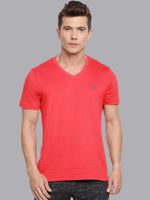 FASO Men’s Soft Cotton V-Neck T-Shirt