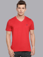 FASO Men’s Soft Cotton V-Neck T-Shirt