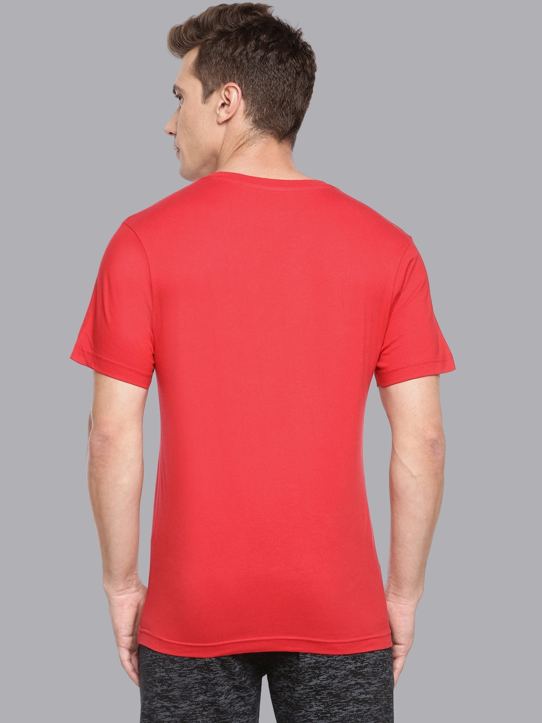 FASO Men’s Soft Cotton V-Neck T-Shirt