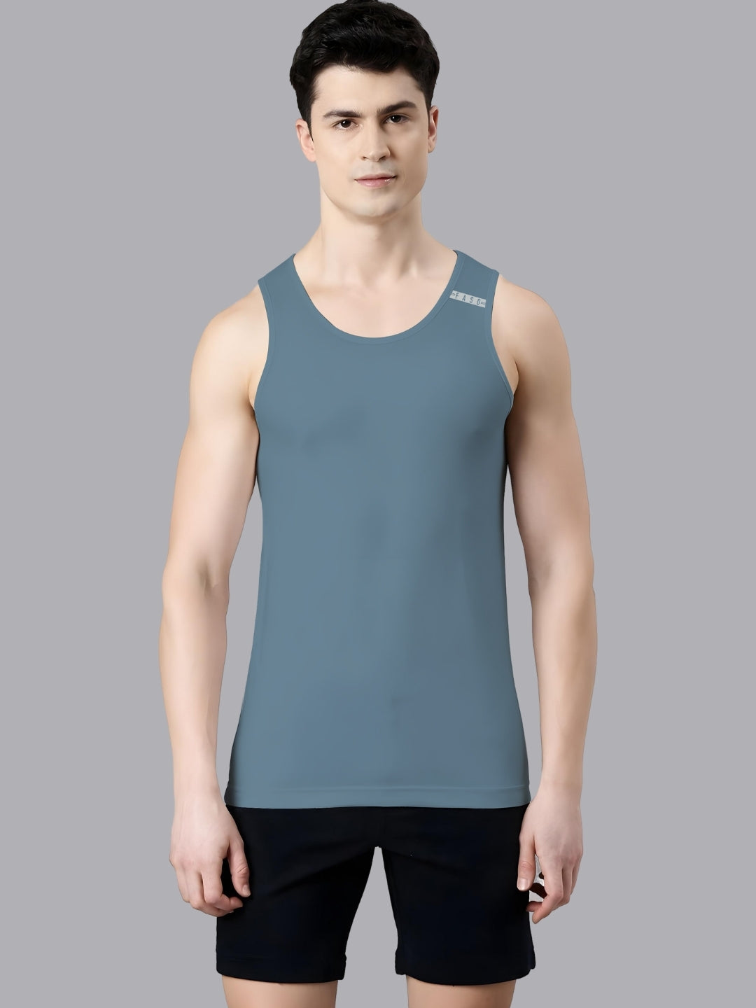 FASO Men’s Bamboo Cotton Fine Comfort Vest