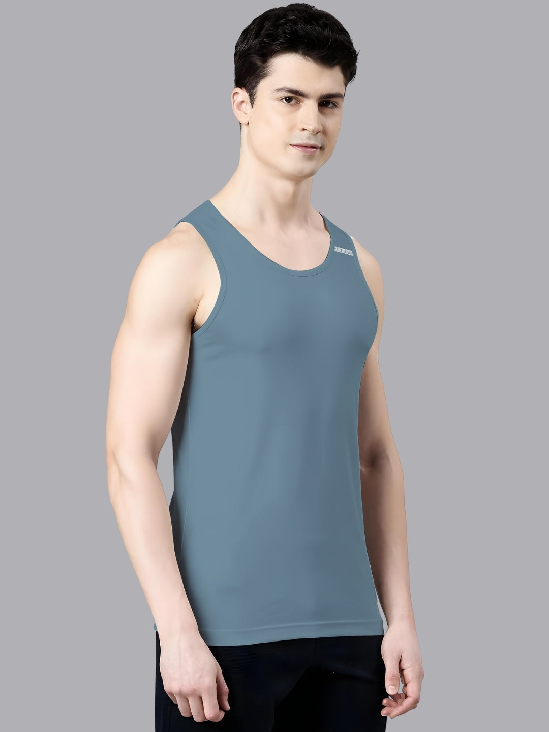 FASO Men’s Bamboo Cotton Fine Comfort Vest