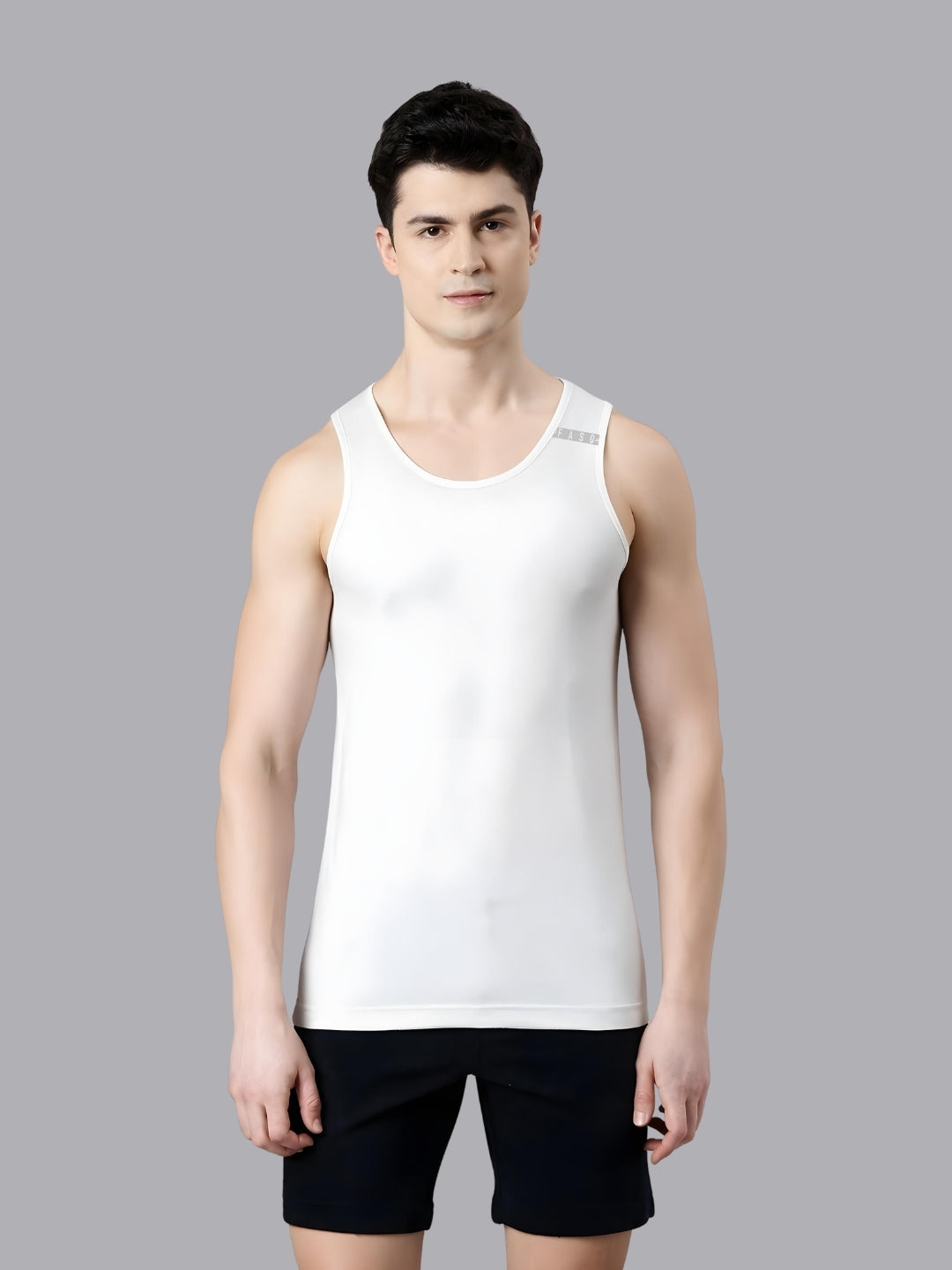 FASO Men’s Bamboo Cotton Fine Comfort Vest