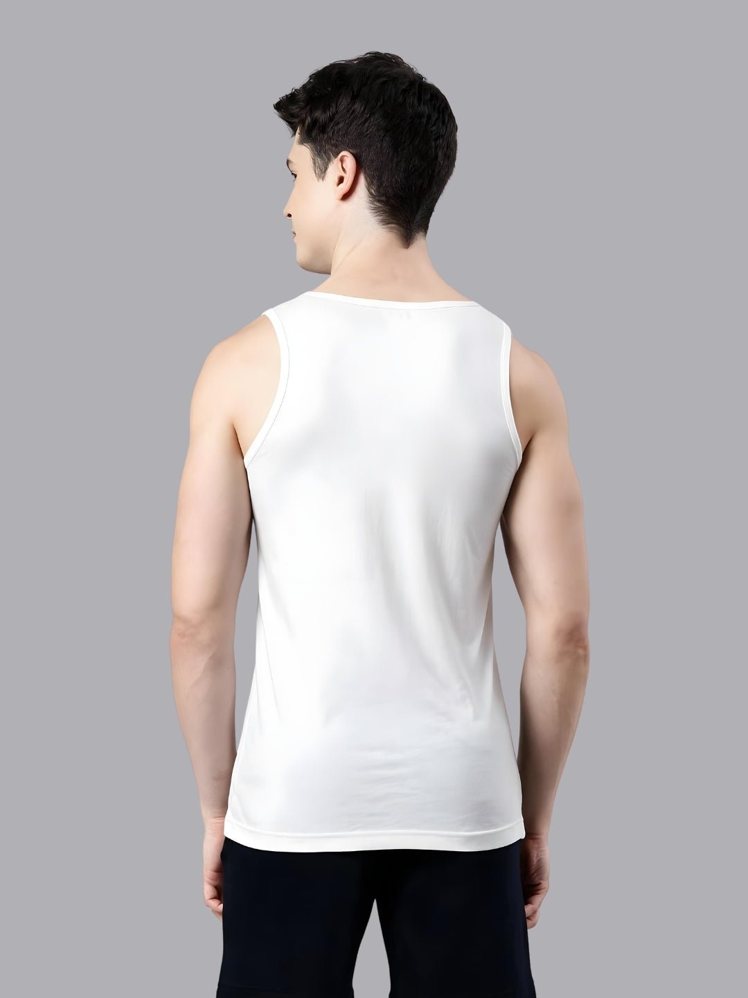 FASO Men’s Bamboo Cotton Fine Comfort Vest