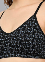 Faso Women's Cotton Printed Bra