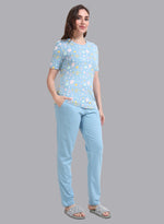 Faso Women's Cotton Printed Pyjama Set