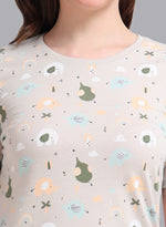 Faso Women's Cotton Printed Pyjama Set