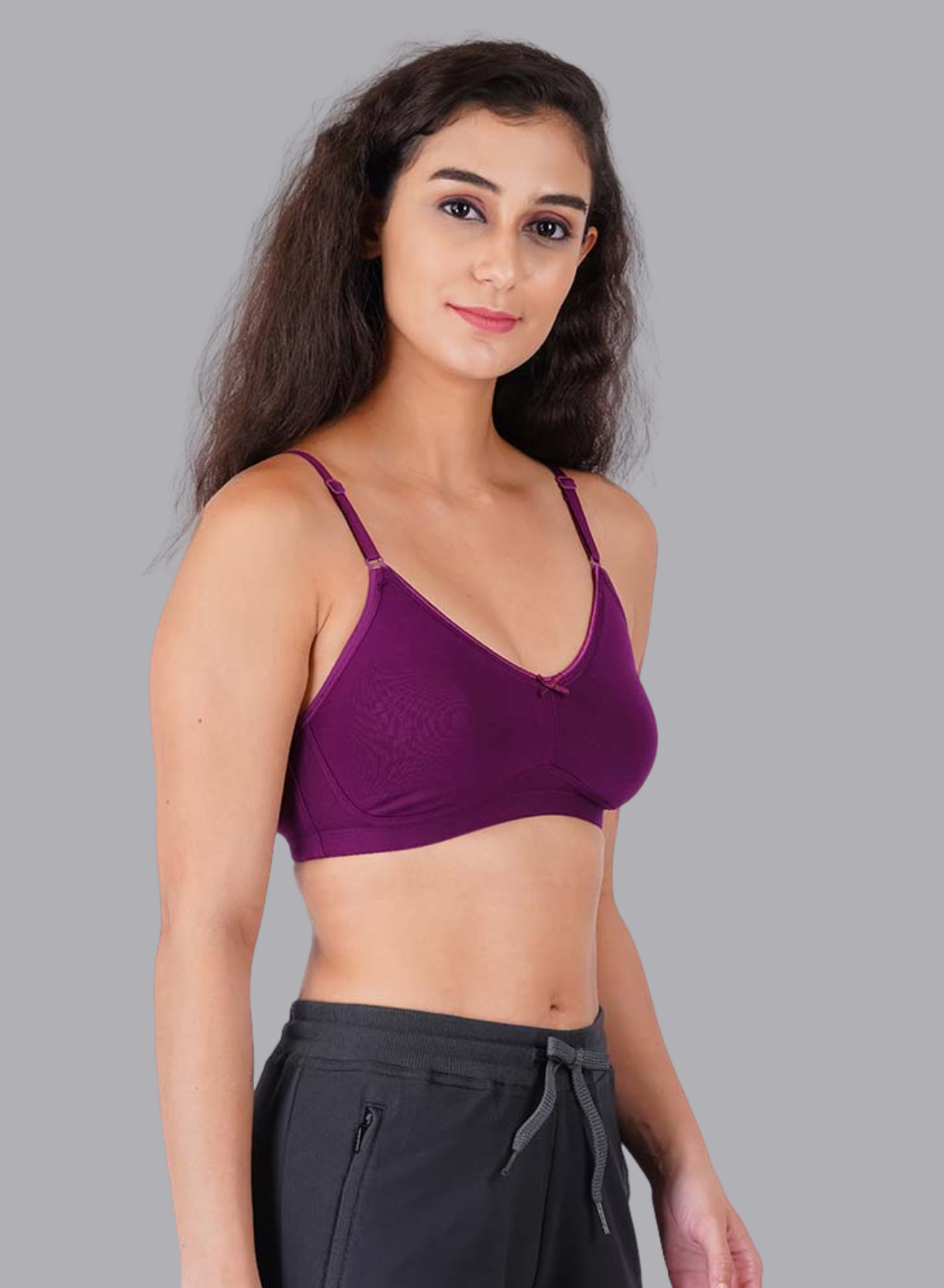 Faso Women's Cotton full Coverage Bra