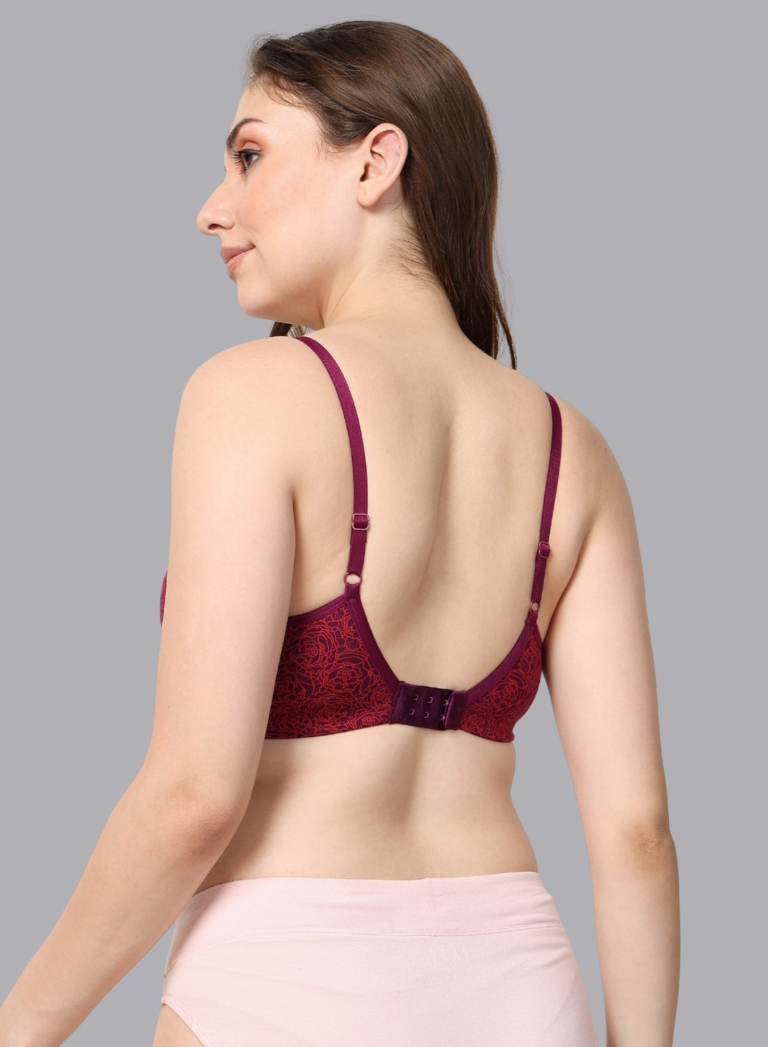 Faso Women's Cotton Printed Bra