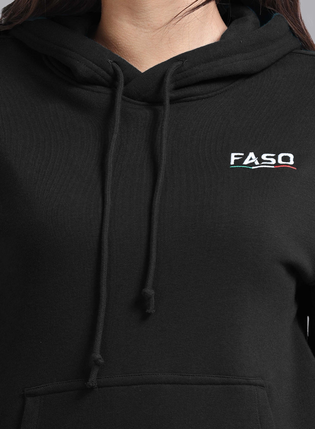FASO Women’s Premium Fleece Oversize Hooded Sweatshirt