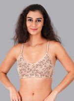 Faso Women's Cotton Printed Bra
