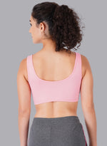 Faso Women's Cotton Moulded Sports Bra