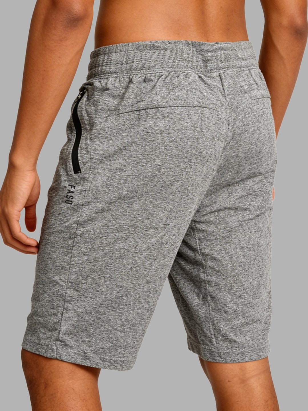 FASO Men's Cotton Track Shorts