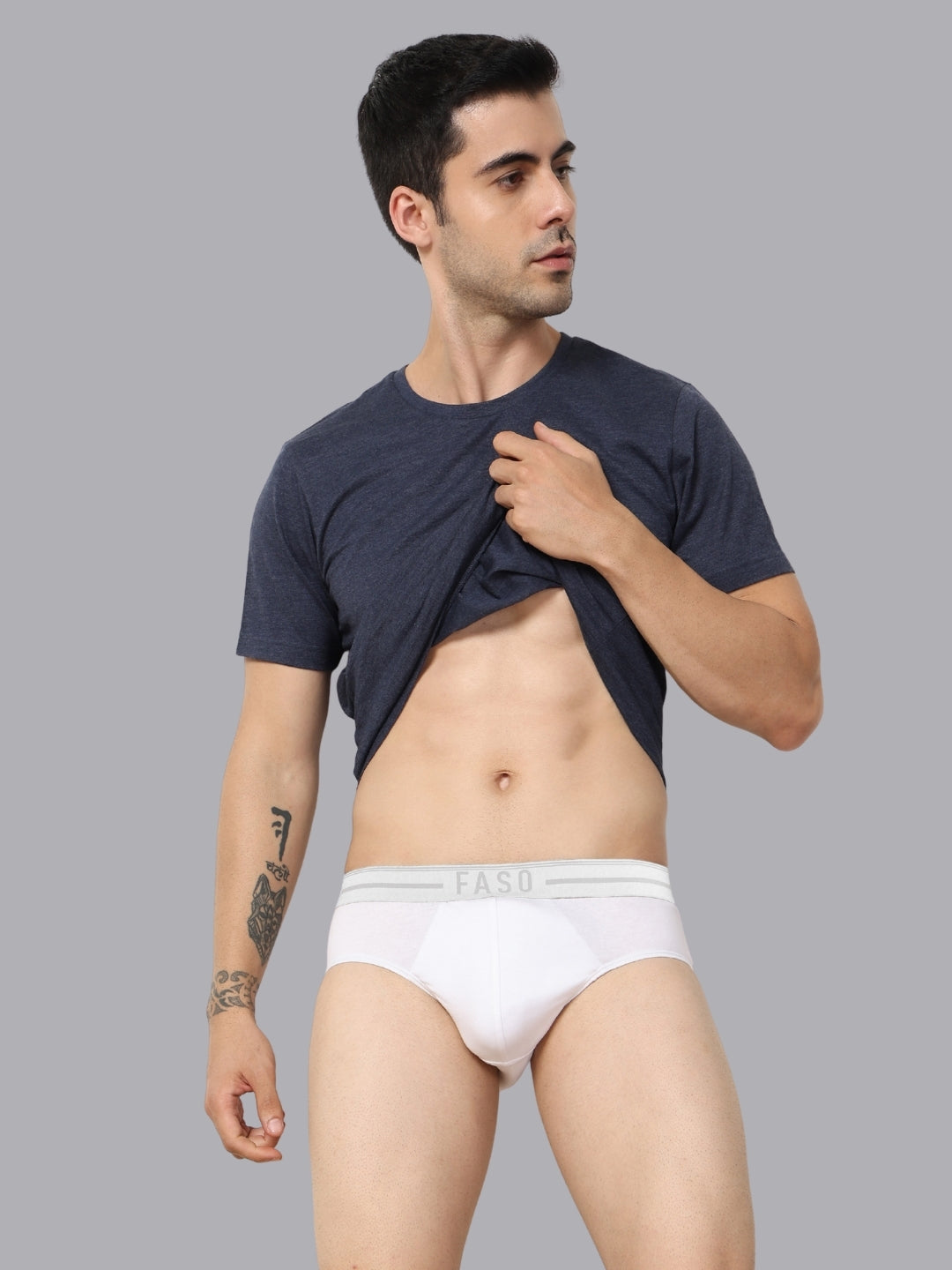 Faso Men's Twin-layered Brief