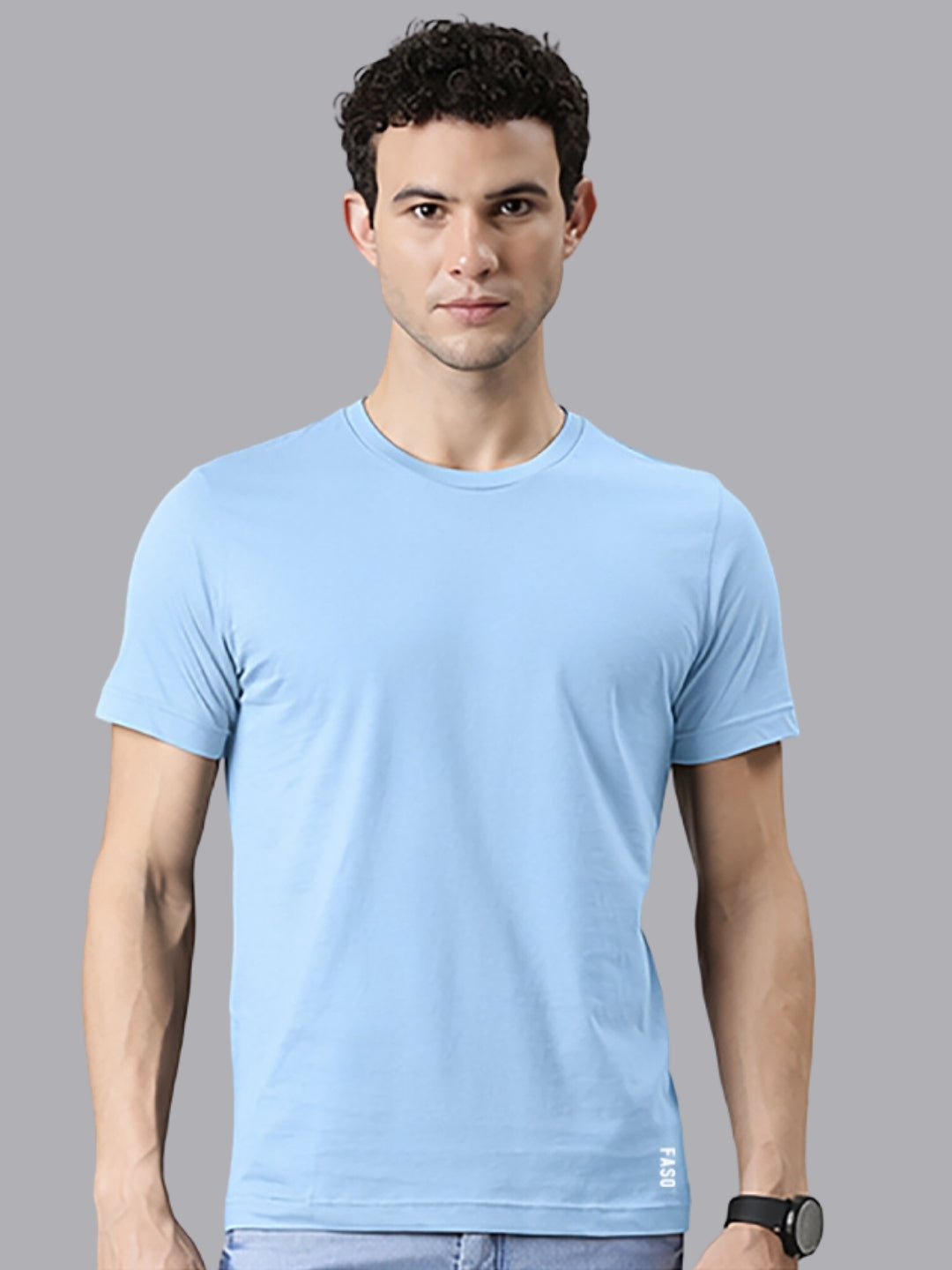 Faso Men's Round Nick T-shirt