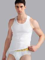 Faso Men's Cotton Vest (Pack of 2)