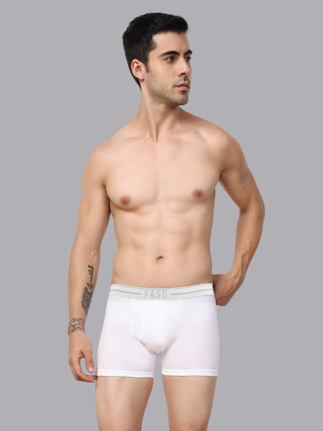 Faso Men's Premium Cotton Trunk