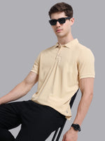 FASO Men's Polyester Polo T-shirt