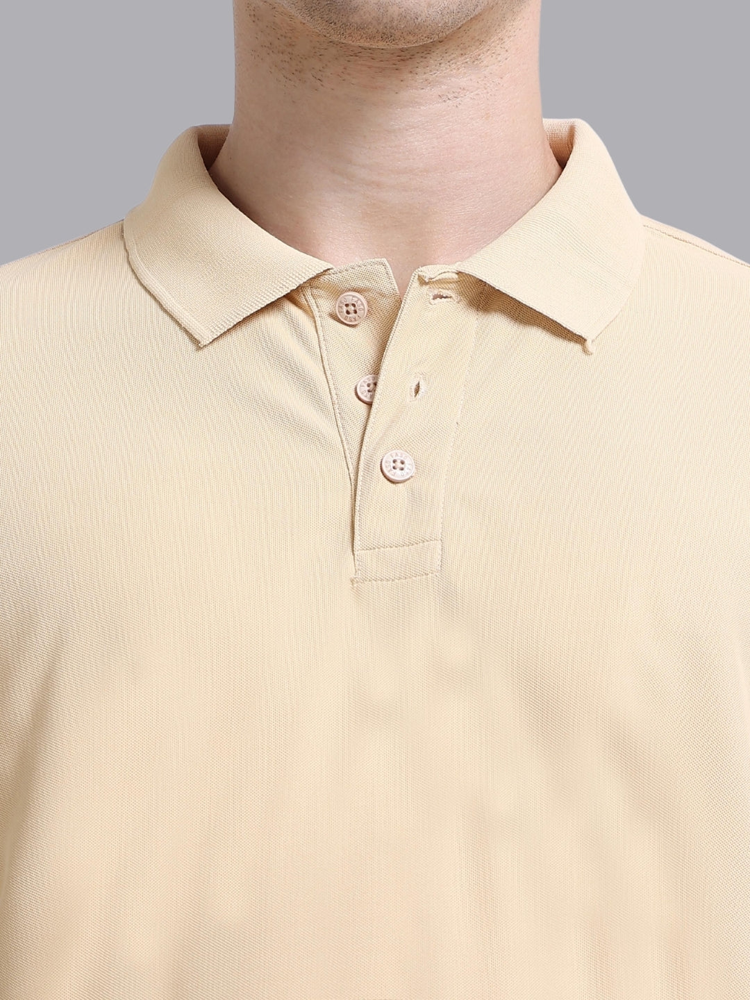 FASO Men's Polyester Polo T-shirt