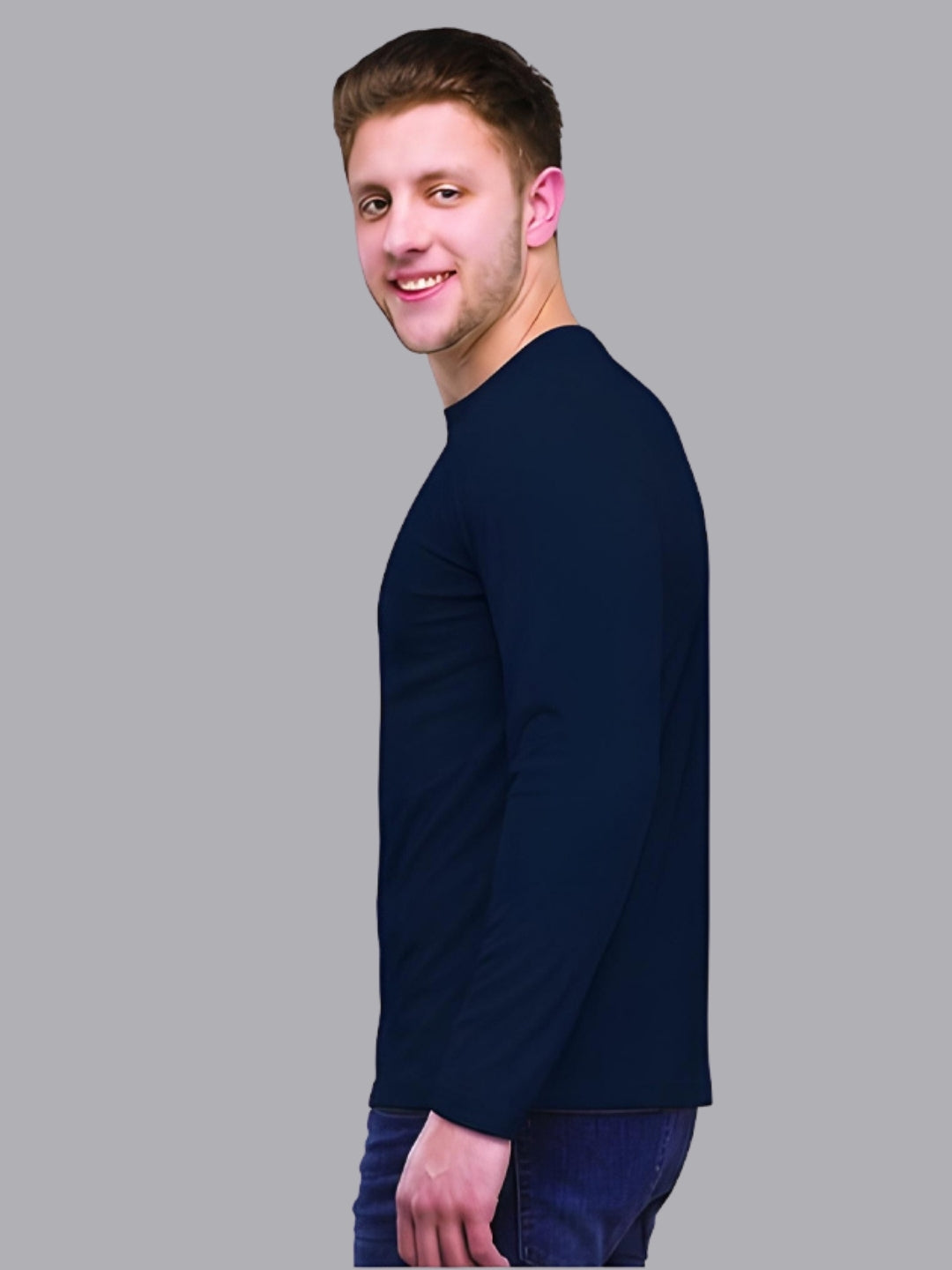 FASO Men’s Long Sleeve Cotton T-shirt