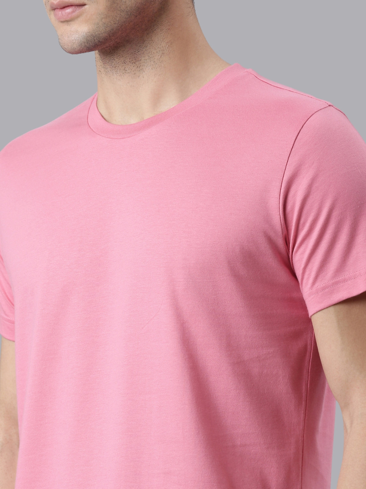 FASO Men’s Cotton Crew Neck Casual T-Shirt