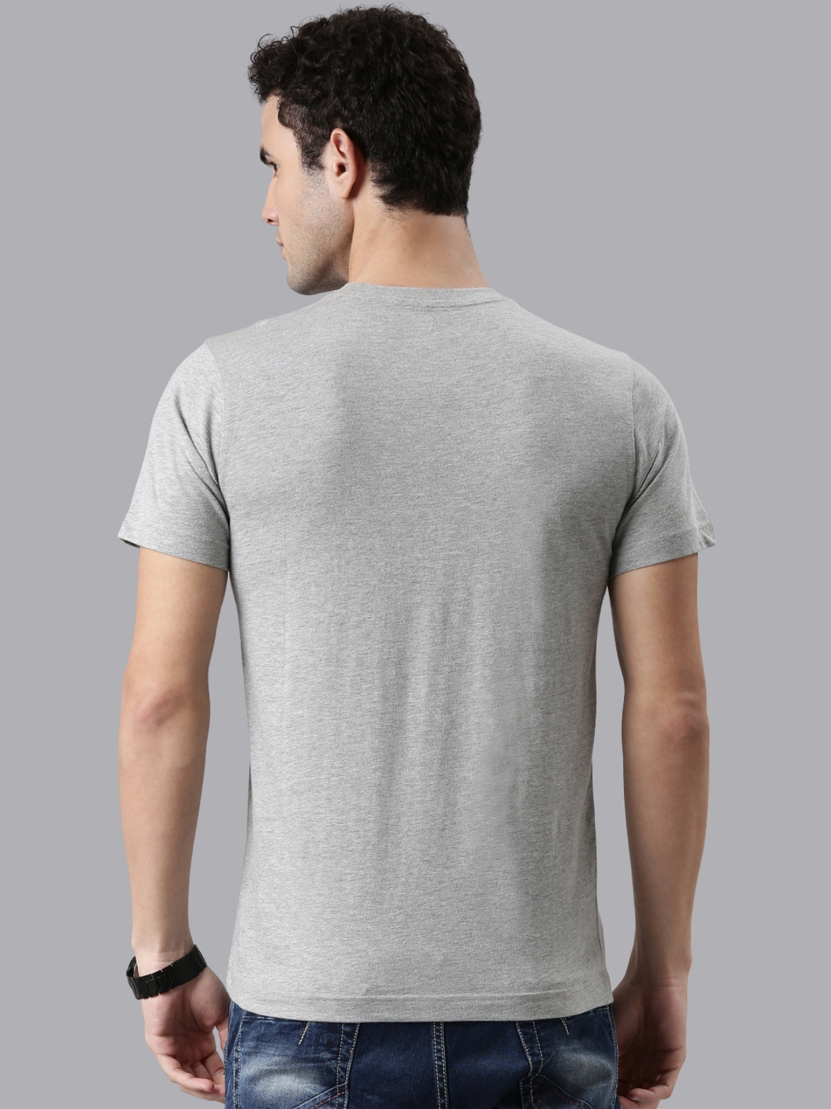 FASO Men’s Cotton Crew Neck Casual T-Shirt