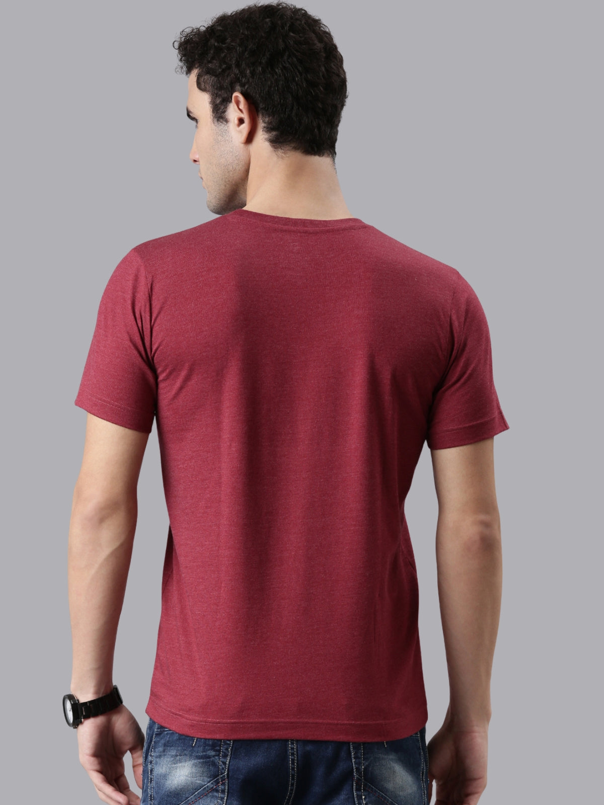 FASO Men’s Cotton Crew Neck Casual T-Shirt