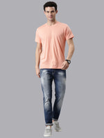 FASO Men’s Cotton Crew Neck Casual T-Shirt