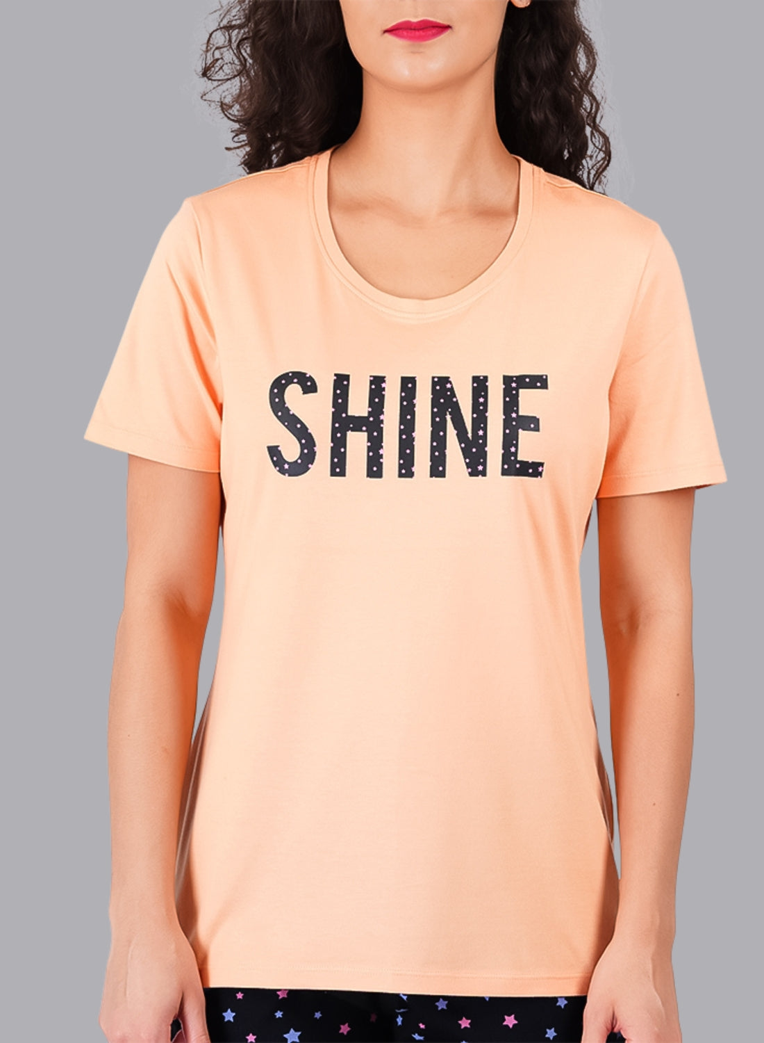 Faso Women's Cotton Printed Pyjama Set