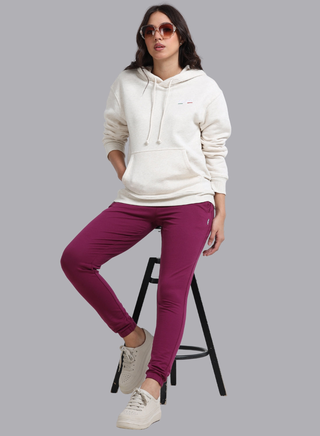 FASO Women’s Premium Fleece Oversize Hooded Sweatshirt