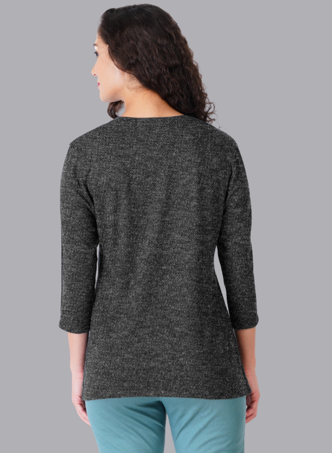 Faso Women's Cotton 3/4 Sleeve T-Shirt