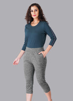 Faso Women's Cotton Loungewear Capri