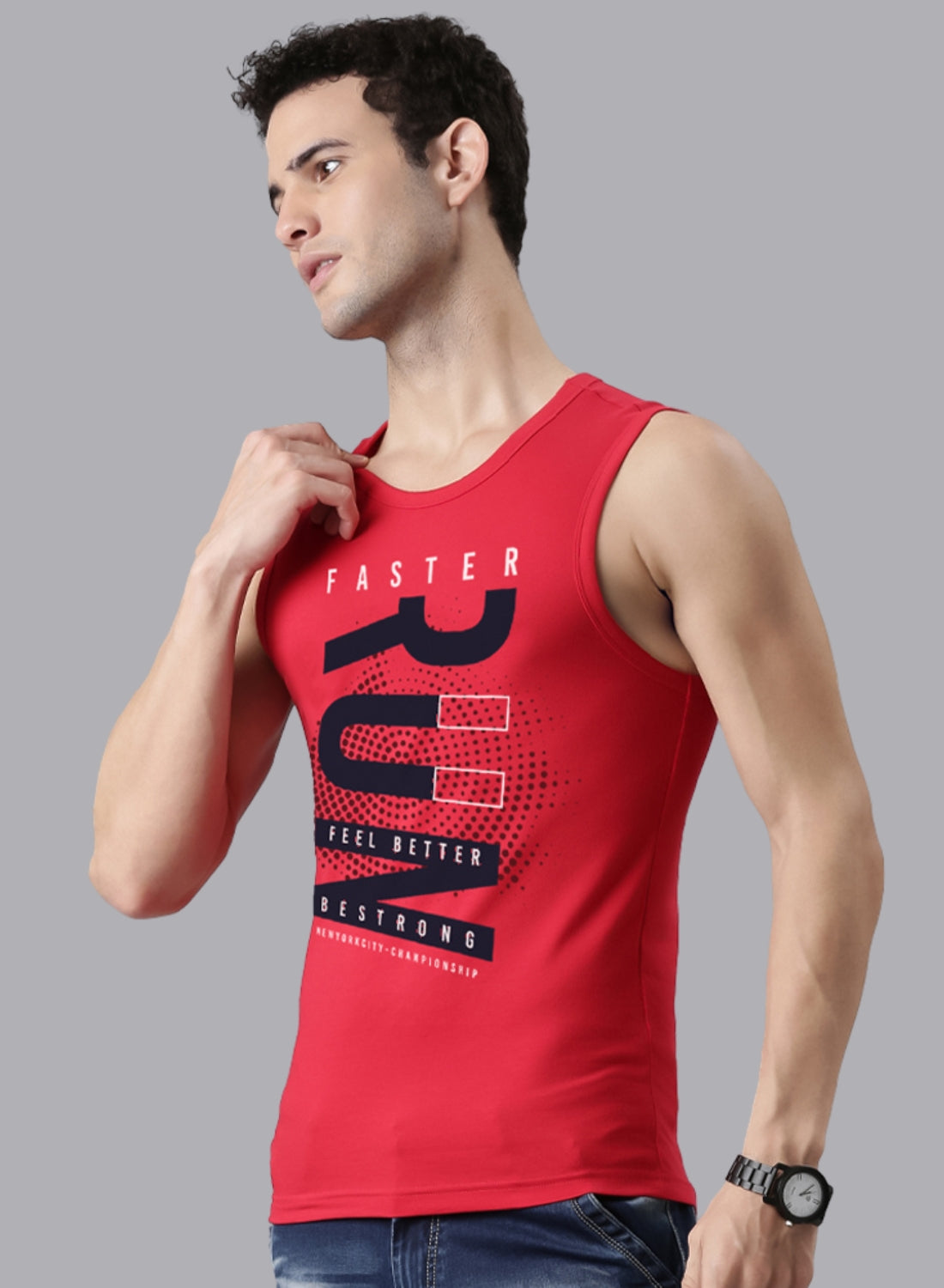 FASO Men’s Sleeveless Muscle Tee