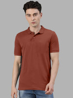 Faso Men's Cotton Polo T-shirt