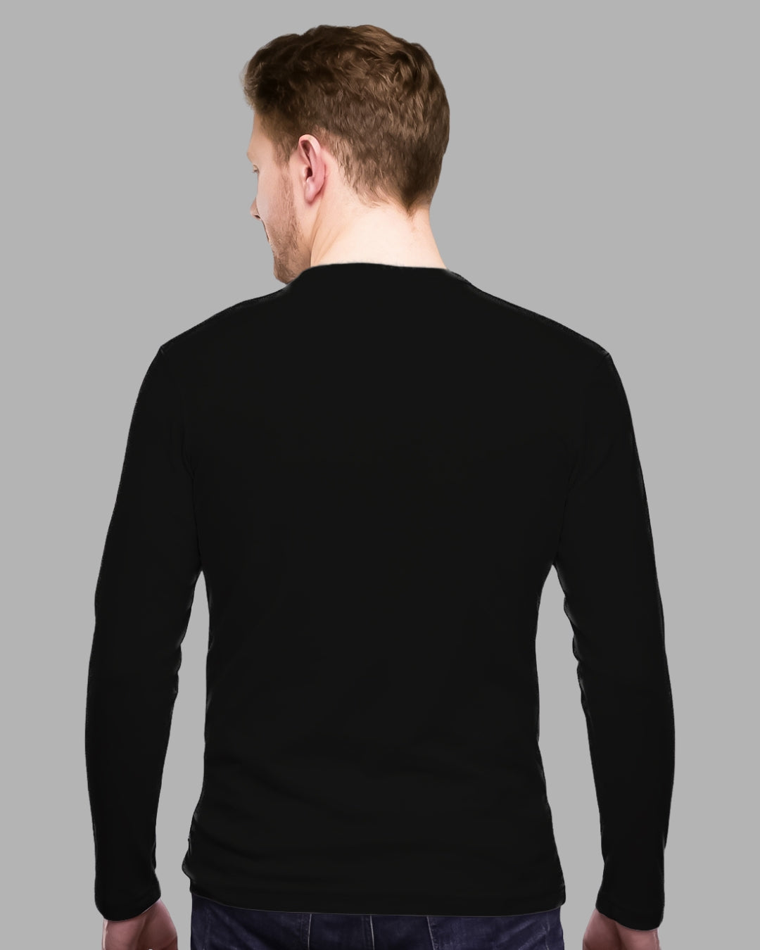 FASO Men’s Full Sleeve Cotton T-shirt Pack of 2