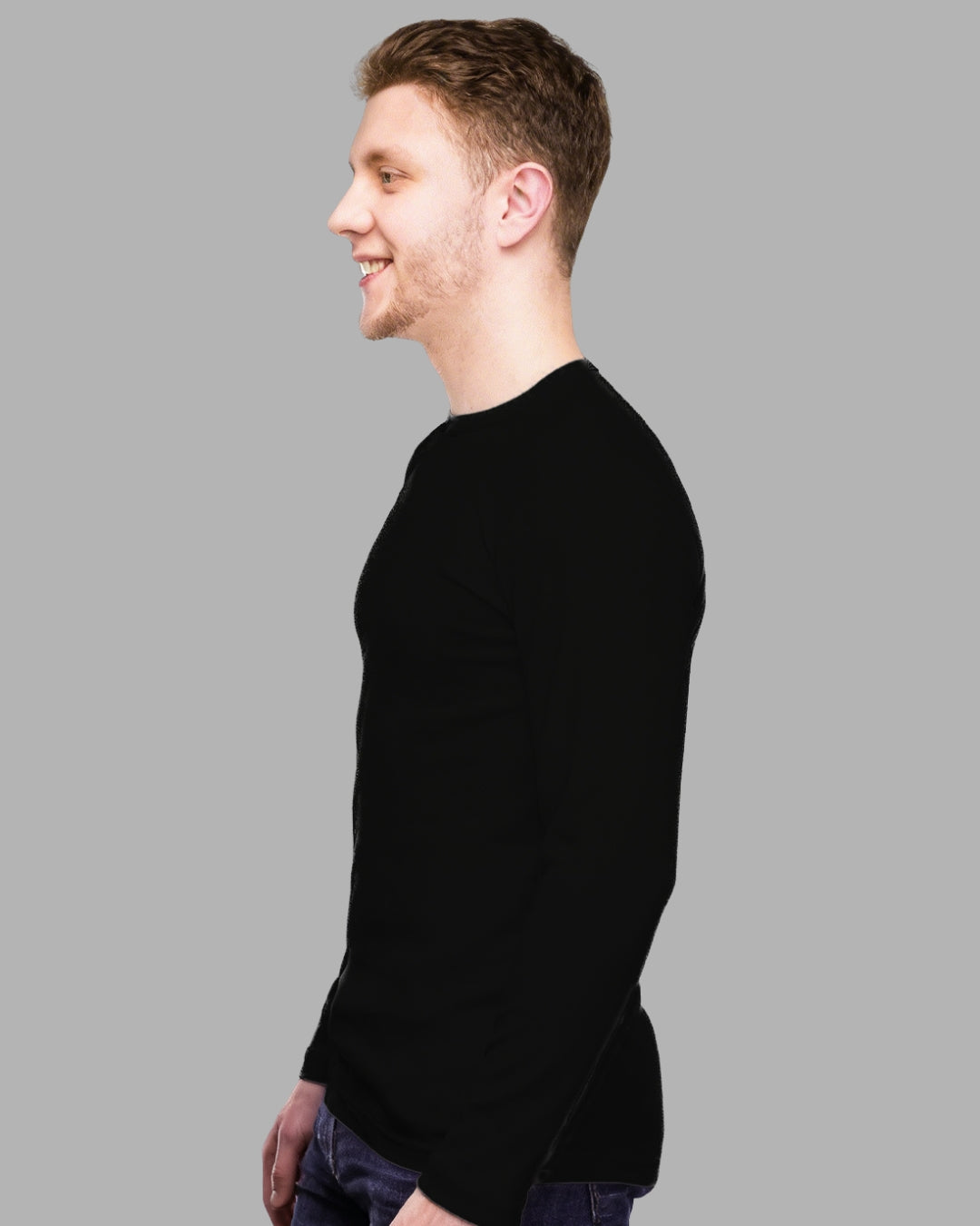 FASO Men’s Full Sleeve Cotton T-shirt Pack of 2
