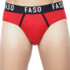 FASO Cotton Red Brief for Men - Shop Online